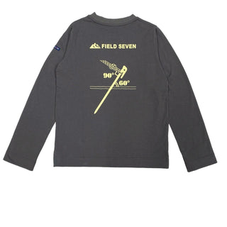 LITTLE RISE × FIELD SEVEN ( リトルライズ × フィールドセブン ) ウィメンズ ぺぐロンT | 長袖 | トップス | Tシャツ | バックプリント | レディース | シンプル | お出かけ | キャンプ | アウトドア