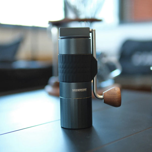 5050WORKSHOP ( フィフティフィフティワークショップ ) COFFEE GRINDER | コーヒーグラインダー | ステンレス | 持ち運び | 折りたたみ | コンパクト | アウトドア | キャンプ | コーヒー | 調整 | かっこいい | TR048-5WS-4473