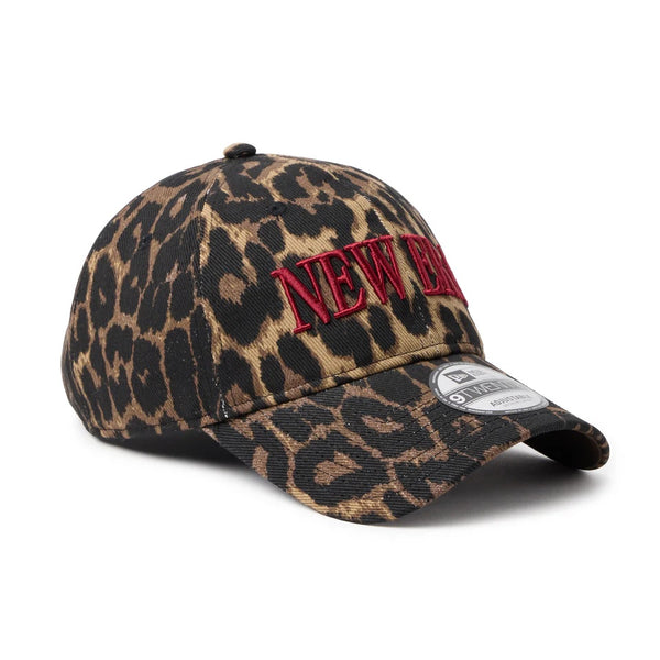 NEW ERA ( ニューエラ ) 9TWENTY Leopard ブラウン レッド | 帽子 | キャップ | アウトドア | ユニセックス | カーブドバイザー | クロスストラップ | サイズ調整 | お出かけ | キャンプ | 日除け | 日よけ | 14745070 | にゅーえら
