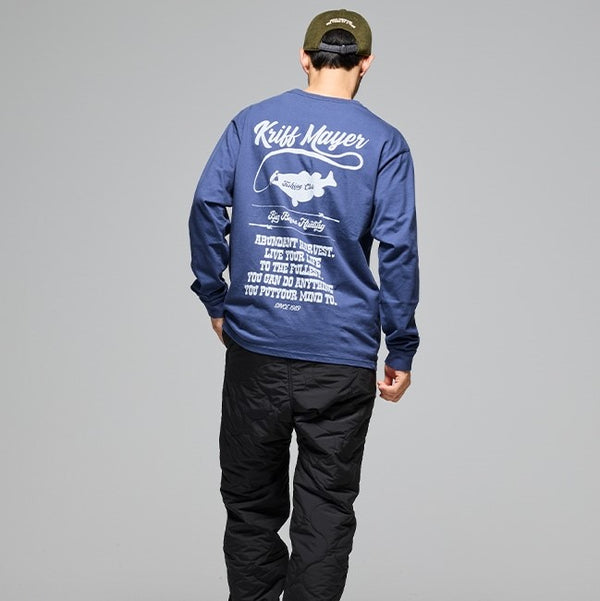 KRIFF MAYER ( クリフメイヤー ) 外遊びイラストロンT ( 釣り ) 2517813 | シャツ | ウェア | トップス | ロンT | Tシャツ | 長袖 | 綿100% | プリントT | くりふめいやー | バックプリント