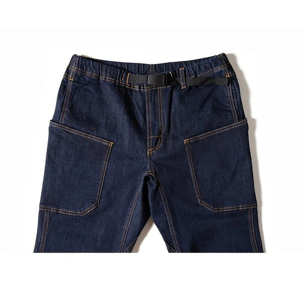 GRIP SWANY ( グリップスワニー ) 【 GSP-70V 】 DENIM CAMP PANTS | パンツ | ロングパンツ | 定番 | 復刻 | デニム | デニムパンツ | インディゴ | ライトインディゴ | アウトドア | キャンプ | レジャー | ぐりっぷすわにー