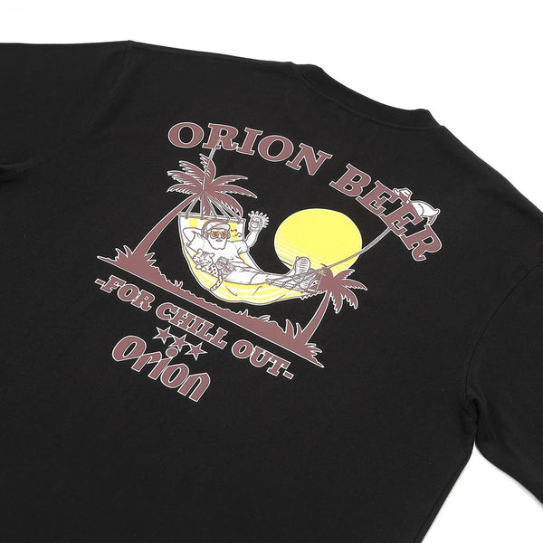 【 Duckster × ORION 】 RELAXED FIT S/STEE ハンモック Tシャツ 半袖 半袖Tシャツ バックプリント プリントT コラボ カジュアル 綿100％ コットン オリオンビール 沖縄 950210 ゆったり オーバーサイズ カットソー トップス ユニセックス メンズ レディース