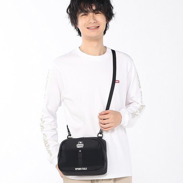 CHUMS ( チャムス ) スプリングデールショルダーバッグ | バッグ | お出かけ | 小型バッグ | メッシュ | アウトドア | キャンプ | 散歩 | CH60-4101 | 小さめ | 2L | 軽い | 軽量 | ちゃむす