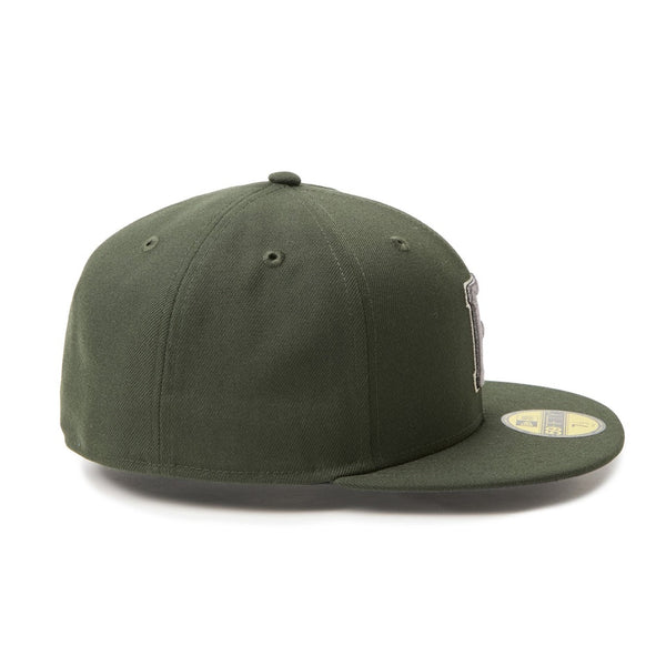 NEW ERA ( ニューエラ ) 59FIFTY MLB Metallic Pewter ピッツバーグ・パイレーツ ダークシーウィード 帽子 キャップ 日よけ アウトドア キャンプ レジャー おしゃれ 野球帽 メンズ レディース ユニセックス 15137346