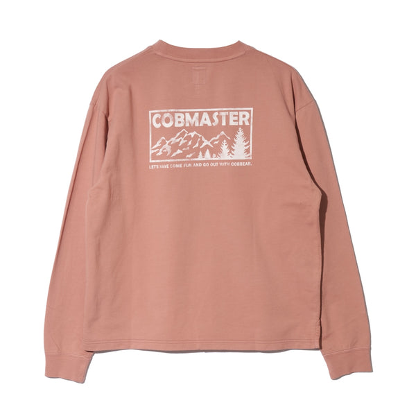 COBMASTER ( コブマスター ) COB MOUNTAIN LOGO SWEAT | スウェット | 長袖 | ウェア | トップス | メンズ | レディース | ユニセックス | 薄手 | ウォッシュ加工 | ヴィンテージ | 81523500 | こぶますたー