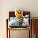 DETAIL ( ディテール ) The Enjoy C&D Club Cushion エンジョイ C&D クラブ クッション | 猫イラストクッション | ネコ | クッション | インテリア | ソファ | マイクロファイバー | プレゼント | 3666CGRN | 3666CBLU