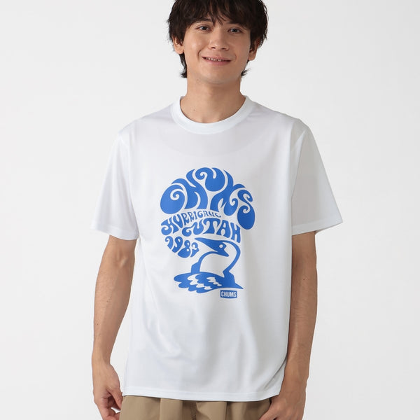 CHUMS ( チャムス ) フェス Tシャツ CH01-2928 半袖 Tシャツ メンズ レディース ユニセックス カットソー トップス クルーネック アウトドア キャンプ フェス レジャー 旅行 デイリー 普段使い
