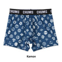 CHUMS ( チャムス ) チャムスパターンボクサーズ 下着 ボクサーパンツ 前開き ポリエステル 蒸れにくい ドライ 抗菌 防臭 総柄 柄パンツ アンダーウェア 男性用 メンズ ボクサーブリーフ CH09-1339