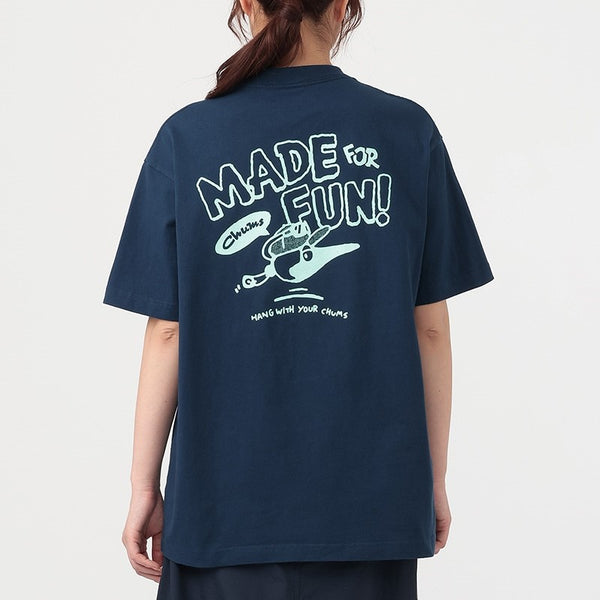 CHUMS ( チャムス ) メイドフォーファン！ポケットTシャツ | 半袖 | Tシャツ | バックプリント | オーバーサイズ | 胸ポケット | アウトドア | オシャレ | キャンプ | お出かけ | 半袖Tシャツ | アパレル | トップス | 夏服 | CH01-2746 | ちゃむす