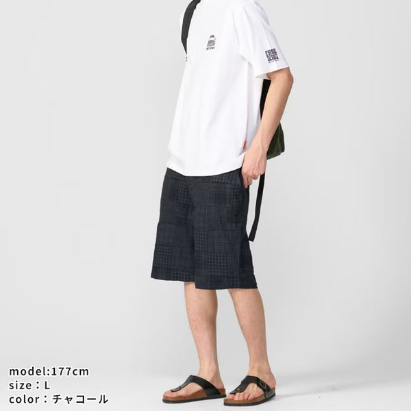 KRIFF MAYER ( クリフメイヤー ) パッチワークショーツ | MENS | 2553103 | メンズ | 綿100％ | ボトムス | ハーフパンツ | 半ズボン | アパレル | ショートパンツ | パッチワーク | くりふめいやー | カジュアル