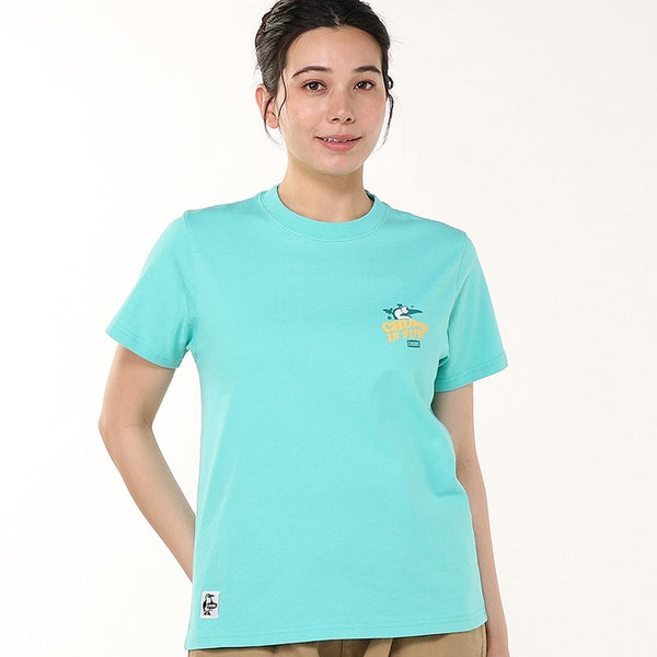 CHUMS ( チャムス ) チャムスイズファンTシャツ | トップス | Tシャツ | シャツ | バックプリント | プリント | 半袖 | 半袖シャツ | 夏服 | タイダイ染め | CH01-2522 | コットン | レトロポップ | アパレル
