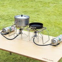 UNIFLAME ( ユニフレーム ) クッカースタンド350 | 料理 | アウトドア用品 | アウトドア | キャンプ | キャンプ用品 | 610848 | シングルバーナー | 小物 | コンパクト | ステンレス | ゆにふれーむ