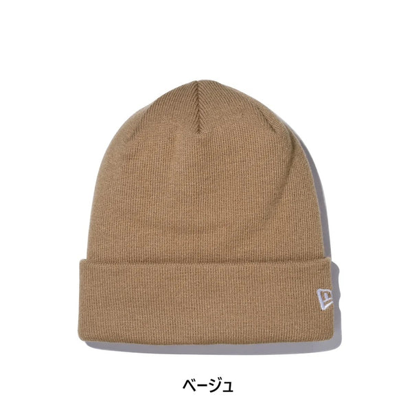 NEW ERA ( ニューエラ ) ベーシック カフニット ニット帽 メンズ レディース ユニセックス 防寒 帽子 カジュアル ストリート シンプル ロゴ ブランド 無地 防寒帽子 ビーニー ビーニーキャップ アウトドア ニット帽子