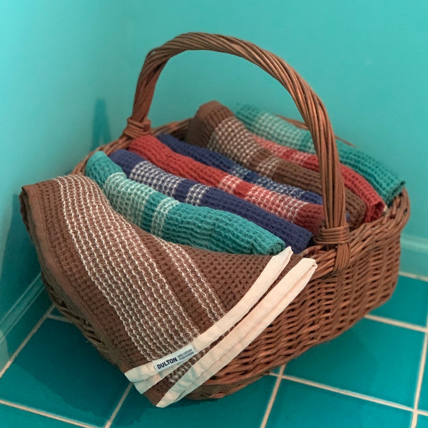 【 SALE 】 DULTON ( ダルトン ) WAFFLE INDIE TOWEL RED ワッフル インディー タオル | 赤色 | ワッフル生地 | RNZ-0472RD | コットン100% | 速乾 | ハンドタオル | ぽこぽこ