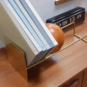 DETAIL ( ディテール ) Slope Bookend " Gold "スロープブックエンド " ゴールド " | 無垢材 | ボール フレーム | 本を飾る | 本立て | 木製ボール | オシャレ | シンプル | 存在感 | H0091GD | でぃてーる