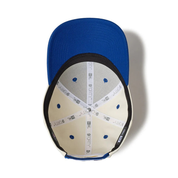 NEW ERA ( ニューエラ ) 9FORTY 2-Tone Woven Label ロサンゼルス・ドジャース クローム ロイヤルバイザー | 帽子 | キャップ | 日よけ | ユニセックス | アウトドア | キャンプ | レジャー | お出かけ | 14667830 | にゅーえら