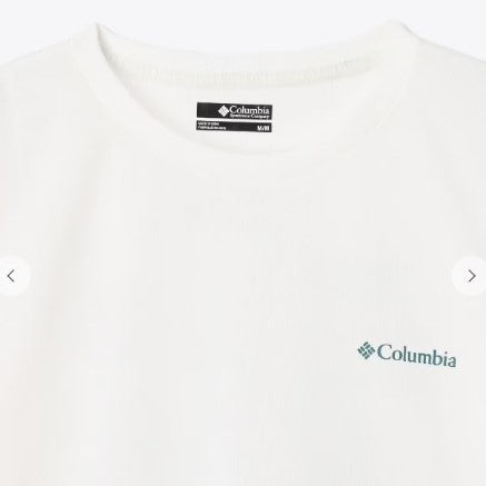 Columbia ( コロンビア ) シダートレイルバックグラフィックTシャツ | シャツ | Tシャツ | 半袖 | ウェア | トップス | ポリエステル | 速乾 | スポーツ | アウトドア | レジャー | キャンプ | AE3185
