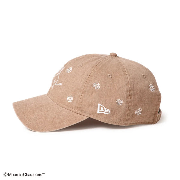NEW ERA ( ニューエラ ) 9TWENTY Moomin Flower スナフキン イタリアンウォッシュ ムーミン キャップ 帽子 コラボ キャラクター メンズ レディース ユニセックス 男女兼用 カジュアル おしゃれ ウォッシュ加工 日常使い 15154846 15154847