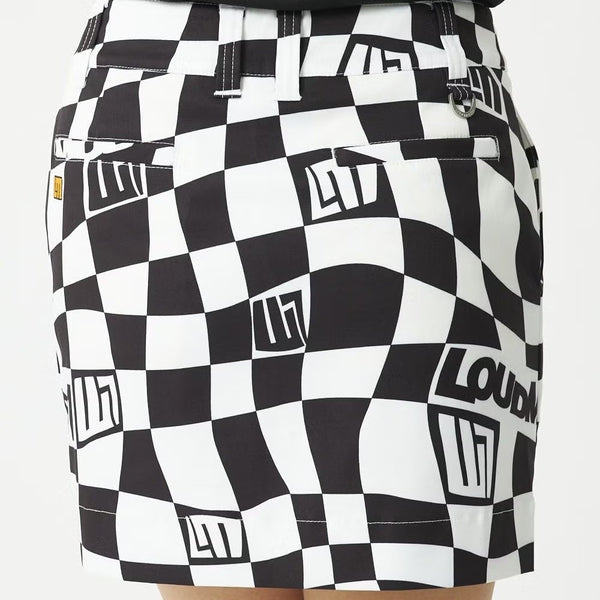 【 SALE 】 LOUDMOUTH ( ラウドマウス ) レディース ストレッチツイル 柄スカート | ゴルフ | スカート | 動きやすい | 764355 | 派手 | らうどまうす | 接触冷感 | 夏
