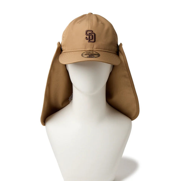 NEW ERA ( ニューエラ ) 9THIRTY Pro Light サンディエゴ･パドレス カーキ | アウトドア | 帽子 | キャップ | 日よけ | ポリエステル | 軽量 | 快適 | 撥水 | アウトドア | レジャー | 夏 | お出かけ | 熱中症対策 | 14774405 | にゅーえら