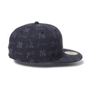 NEW ERA ( ニューエラ ) 59FIFTY MLB Jacquard ニューヨーク・ヤンキース ブラック | 帽子 | キャップ | 日よけ | オシャレ | 可愛い | フラットバイザー | ユニセックス | お出かけ | アウトドア | 14745152 | にゅーえら
