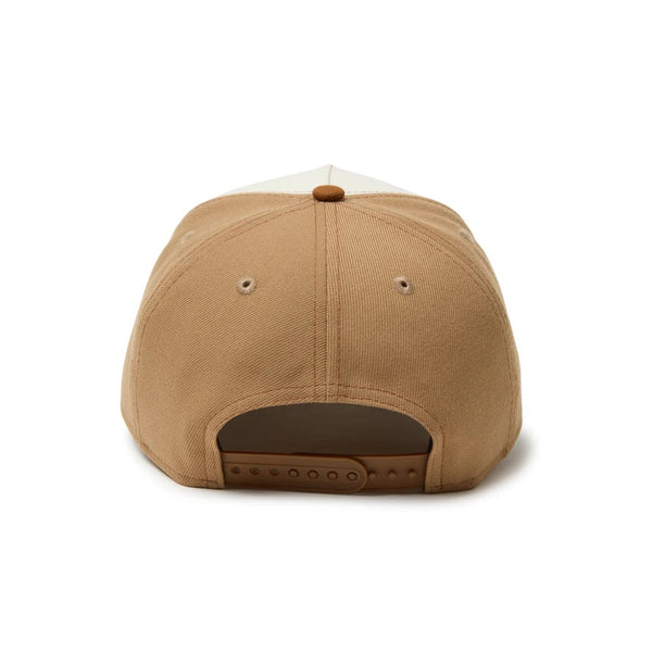 NEW ERA ( ニューエラ ) 9FORTY A-Frame Pancakes ロサンゼルス・ドジャース トーステッドピーナッツ/ワインコーク カーキバイザー | 帽子 | キャップ | 日よけ | アウトドア | レジャー | キャンプ | 14388666 | スナップバック | ユニセックス | サイズ調整