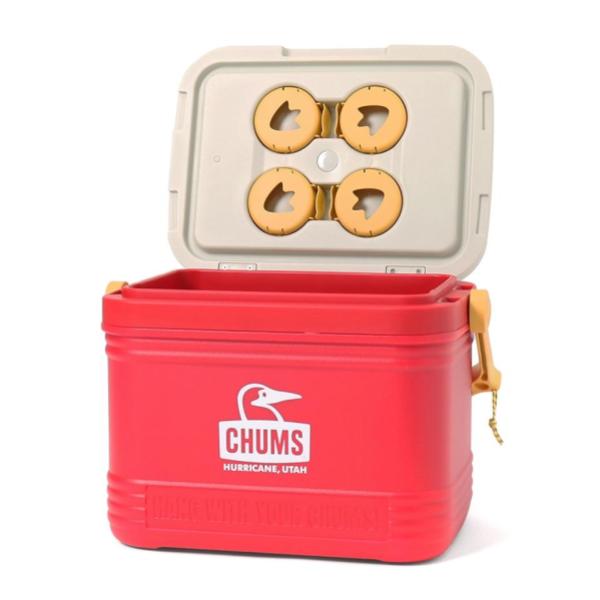 CHUMS ( チャムス ) キャンパークーラー18L | クーラー | クーラーボックス | 保冷 | キャンプ | BBQ | アウトドア | レジャー | ピクニック | ハードクーラー | 18L | CH62-1893 | ハンドル付 | ドリンクホルダー | ちゃむす