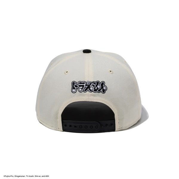 NEW ERA ( ニューエラ ) 9FIFTY ドラえもん キャップ | ブラック | クローム | 帽子 | 日よけ | ユニセックス | サイズ調整 | フラットバイザー | アウトドア | キャンプ | アジャスタブル | 14935422 | 14935421 | にゅーえら