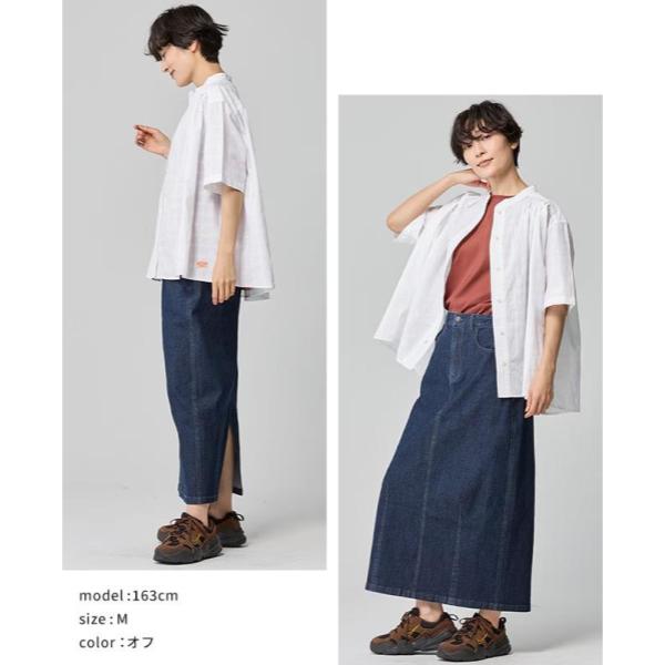 【 SALE 】 KRIFF MAYER ( クリフメイヤー ) ボックスギャザー半袖シャツ | LADYS | W2545115 | 半袖 | 体型カバー | 綿100% | シンプル | カジュアル | 大人カジュアル | お洒落 | お出かけ | くりふめいやー