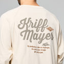KRIFF MAYER ( クリフメイヤー ) もちのび刺繍ラグランロンT | MENS | 2515601 | メンズ | 長袖 | ウェア | トップス | 長袖Tシャツ | ロンT | 起毛 | ふわふわ | 伸縮性 | 刺繍 | カジュアル | 保温 | 秋服 | 冬服 | くりふめいやー
