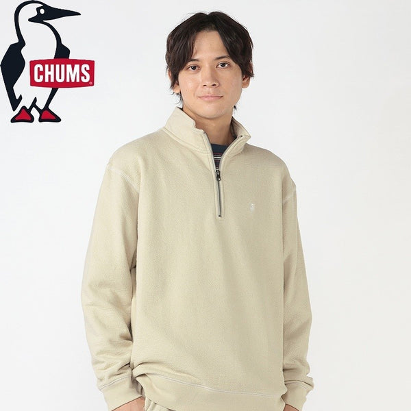 CHUMS ( チャムス ) ミルクリークハーフジップトップ ハーフジップ トップス スウェット フリース メンズ レディース ユニセックス オーバーサイズ アウトドア カジュアル キャンプ 秋冬 長袖 CH00-1587