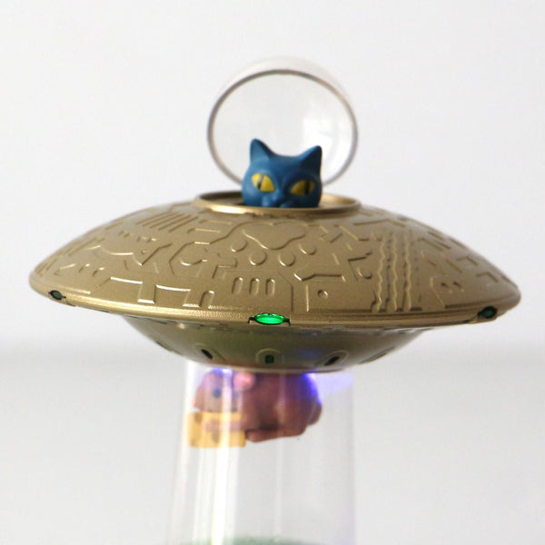DETAIL ( ディテール ) Toy ＆ Book " UFO Cat Invasion " トイ＆ブック ” UFOキャットインベーション " | 猫とUFOがモチーフのトイ | インテリア | 置物 | 可愛い | プレゼント | ギフト | ネズミ | 猫 | 3740BUI | でぃてーる