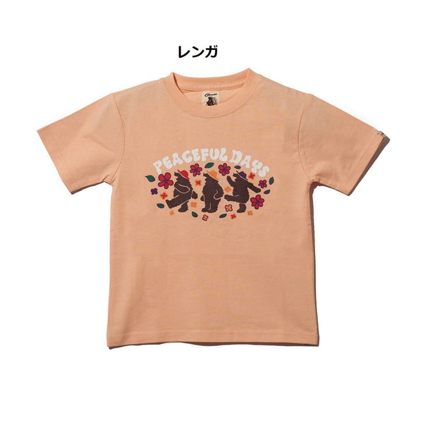 COBMASTER ( コブマスター ) COB KIDS PEACEFULDAYS TEE | Tシャツ | 半袖 | シャツ | 綿100％ | トップス | ウェア | アパレル | キッズ | キッズ服 | 81149500 | こぶますたー | 子供服 | カジュアル