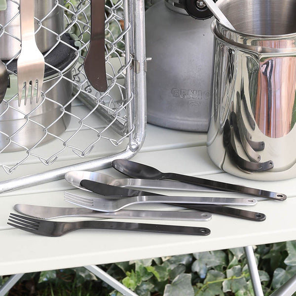 DULTON ( ダルトン ) STAINLESS FIELD CUTLERY ステンレス フィールド カトラリー | スプーン | ナイフ | フォーク | シンプル | 洗練 | かっこいい | 軽量 | ステンレス | K20-0230 | だるとん