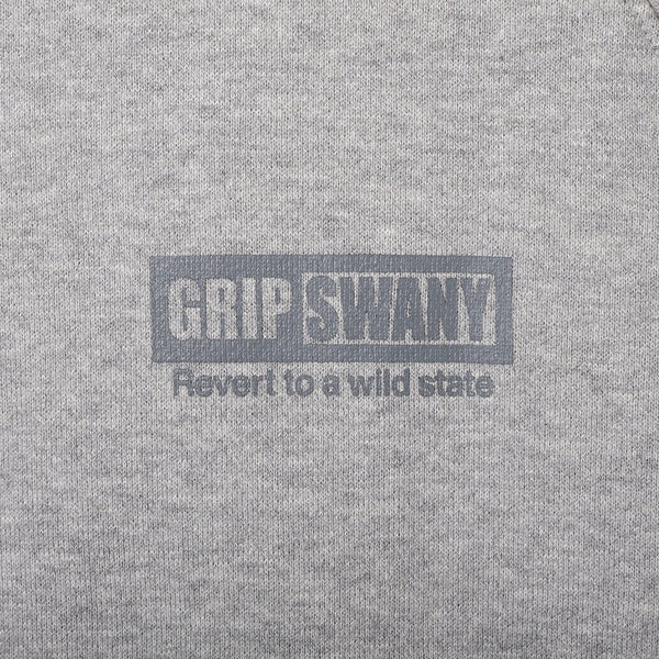 GRIP SWANY ( グリップスワニー ) 【 GSMCT-133 】 GS AZUMA CREW NECK | シャツ | Tシャツ | バックプリント | 長袖 | アパレル | コットン100% | 裏毛 | ロゴ | シンプル | オシャレ | ぐりっぷすわにー