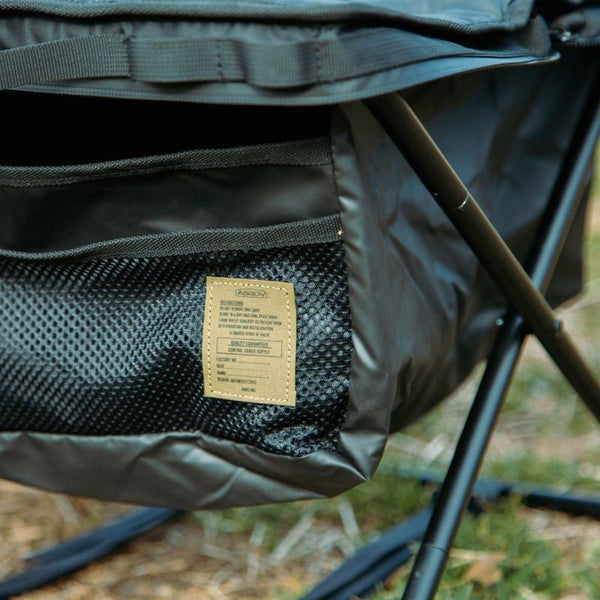 AS2OV ( アッソブ ) NYLON POLYCARBONATE MULTI OTTOMAN マルチオットマン | オットマン | フットスツール | フットレスト | コンパクト | 持ち運び | アウトドア | キャンプ | リラックス | 足置き | 392300 | ブラック | 黒色