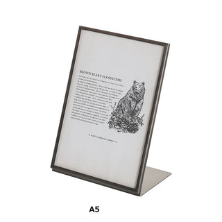 【 SALE 】 DULTON ( ダルトン ) METAL FRAME VERTICAL | メタルフレーム | 写真立て | リビング | シンプル | 倒れにくい | L型 | インテリア | メニュー立て | プライス立て | K955-1263-A6