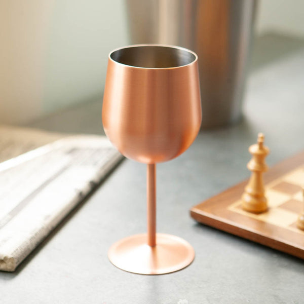 DULTON ( ダルトン ) STAINLESS STEEL WINE GLASS SATIN ステンレス ワイングラス グラス 350ml 割れない 軽量 保冷 キャンプ アウトドア BBQ 食器 おしゃれ ギフト プレゼント