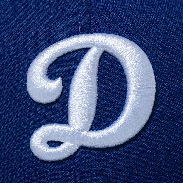NEW ERA ( ニューエラ ) 59FIFTY ロサンゼルス ・ ドジャース Dロゴ ダークロイヤル × ホワイト | 帽子 | キャップ | 日よけ | キャンプ | アウトドア | レジャー | ユニセックス | コットン | ブルー | 定番 | 14525220 | にゅーえら