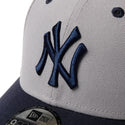 NEW ERA ( ニューエラ ) 9FORTY 2-Tone Woven Label ニューヨーク・ヤンキース グレー ネイビーバイザー | 帽子 | キャップ | 日よけ | 14667828 | にゅーえら | アウトドア | キャンプ | レジャー | お出かけ | オシャレ
