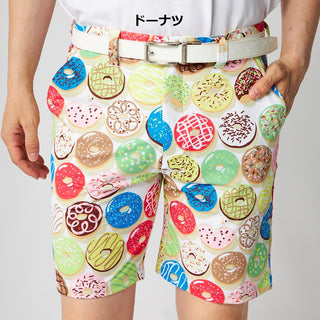 【 SALE 】 LOUDMOUTH ( ラウドマウス ) ストレッチツイル 柄ショートパンツ | ゴルフ | ウェア | 派手 | ハーフパンツ | 半ズボン | メンズ | 765334 | 動きやすい | インパクト | らうどまうす