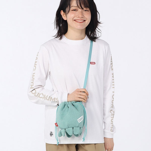 CHUMS ( チャムス ) ジェリーフィッシュミニバッグ | ショルダーバッグ | 可愛い | 海 | くらげ | クラゲ | モチーフ | 小さめ | 水族館 | 巾着 | 子供 | プレゼント | ギフト | ポーチ | 小物入れ | お出かけ | CH60-4054 | ちゃむす