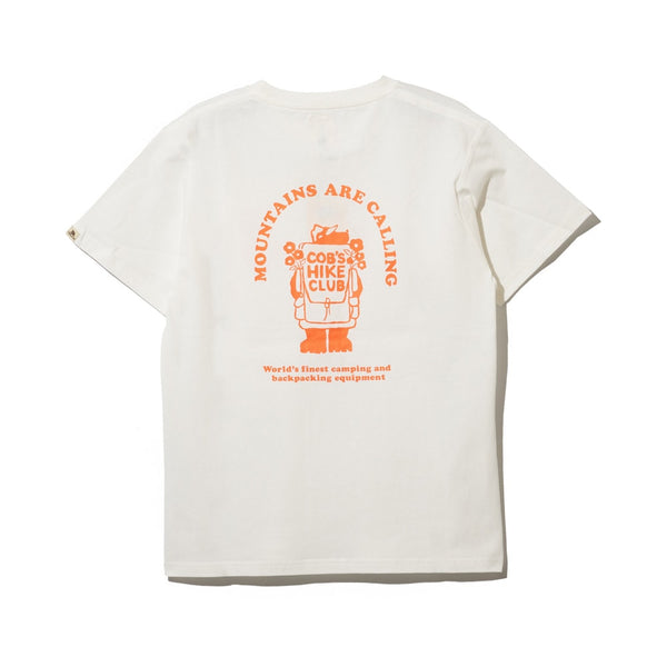 COBMASTER ( コブマスター ) COB HIKECLUB TEE | シャツ | 半袖 | ウェア | トップス | Tシャツ | 吸水速乾 | レジャー | アウトドア | キャンプ | 81149100 | カジュアル | ワイドシルエット | 綿100％ | シンプル | こぶますたー