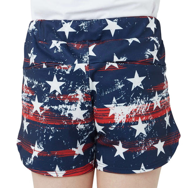 【 SALE 】 LOUDMOUTH ( ラウドマウス ) レディース スウェットショートパンツ ネイビー | ショーパン | ゴルフ | ウェア | 派手 | 可愛い | 吸汗 | 速乾 | アウトドア | 動きやすい | 通気性 | 762354 | らうどまうす