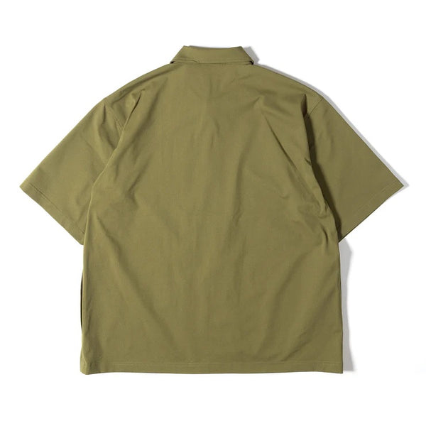 GRIP SWANY ( グリップスワニー ) 【 GSMSH0015 】 GS AIRFLOW SHIRT | シャツ | 半袖シャツ | 襟付き | 速乾性 | 通気性 | アウトドア | レジャー | キャンプ | ポリエステル100% | スマホ入れ | ぐりっぷすわにー