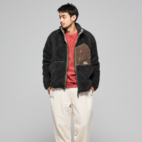 KRIFF MAYER ( クリフメイヤー ) シャギーボアジャケット | MENS | メンズ | 2514400 | ジャケット | アウター | 防寒 | メッシュ | 動きやすい | アウトドア | レジャー | キャンプ | 起毛 | 柔らかい | カジュアル | くりふめいやー