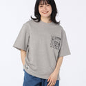 CHUMS ( チャムス ) ループパイルオノマトペショートスリーブクルートップ | シャツ | 半袖 | 半袖Tシャツ | Tシャツ | 夏 | 裏毛 | オーバーサイズ | 胸ポケット | お出かけ | オシャレ | CH00-1558 | トップス | ちゃむす