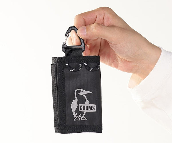 CHUMS ( チャムス ) イージーゴーミニウォレット 三つ折り財布 コンパクト財布 ミニ財布 軽量 29g リップストップ カラビナ付き アウトドア キャンプ メンズ レディース CH60-4015
