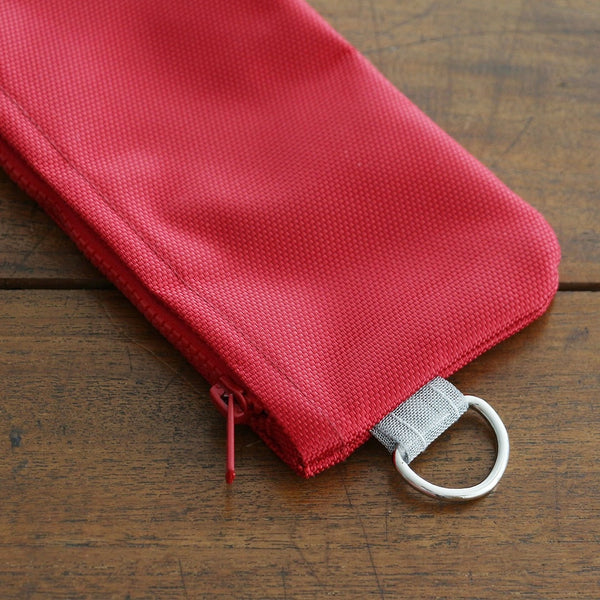 DETAIL ( ディテール ) Solid Pouch Flat Small ソリッドポーチ フラット スモール | フラットポーチ | シンプル | 旅行 | アウトドア | キャンプ | レジャー | お出かけ | レッド | ネイビー | ブラック | 3498 | でぃてーる