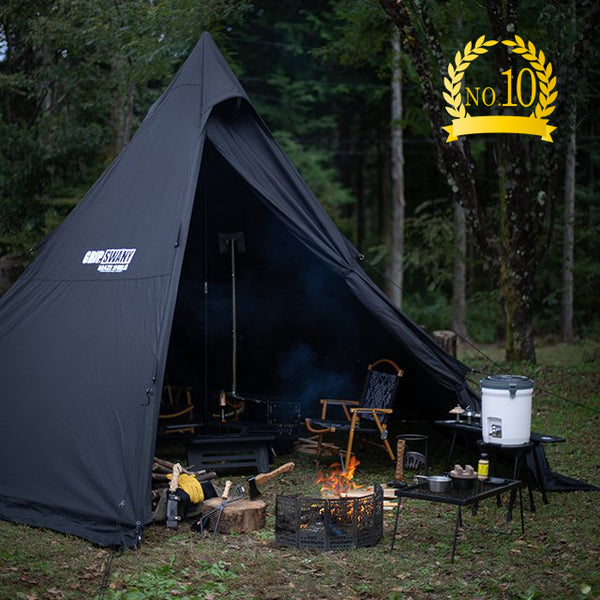 GRIP SWANY（グリップスワニー）FIRE PROOF GS MOTHER TENT/ BLACK　GST-04